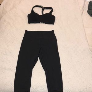 Lululemon Leggings & Sports Bra Set